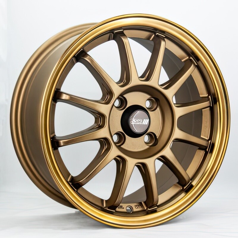 Литі диски GT 168 R15 W6.5 PCD4x100 ET42 DIA73.1 (matt bronze)