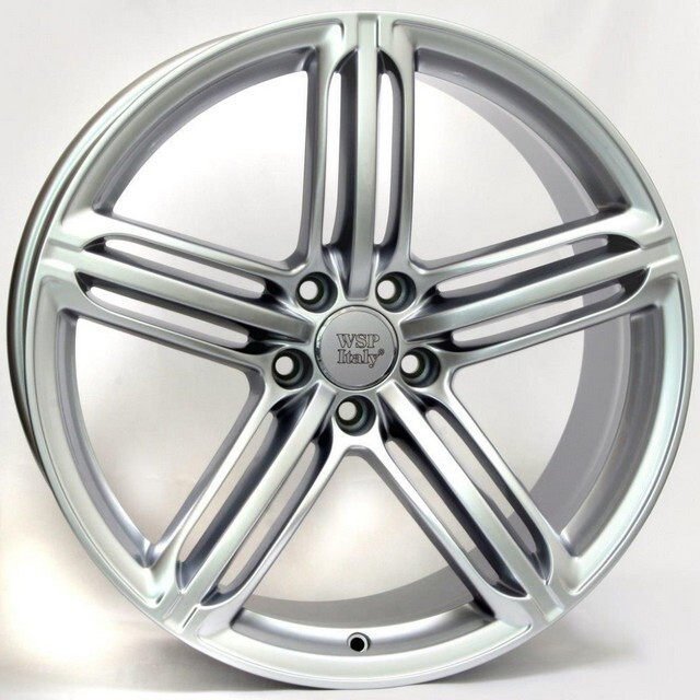 Литі диски WSP Italy Audi (W560) Pompei R18 W8 PCD5x112 ET46 DIA57.1 (silver)-зображення-1