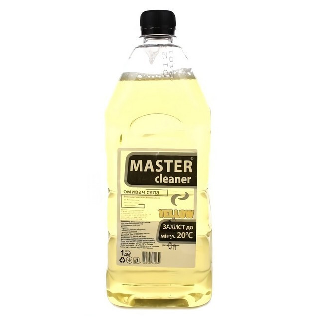 Омивач скла зимовий Мaster cleaner -12°C Цитрус (1л.) Омивач скла зимовий Мaster cleaner -12°C Цитрус (1л.)