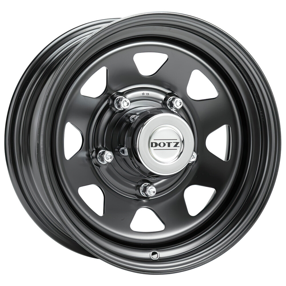 Сталеві диски Dotz Dakar R18 W7 PCD6x139.7 ET24 DIA93.1 (black)-зображення-2