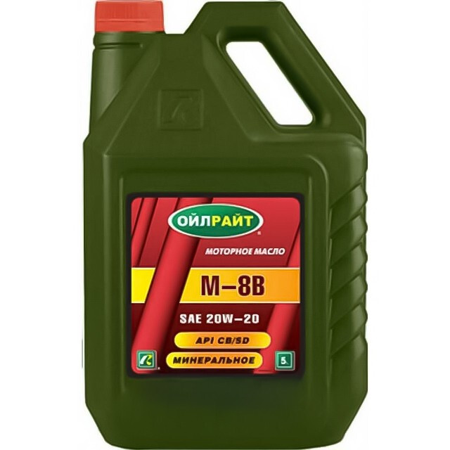 Моторне масло Oil Right М8В SD/CB 20W-20 (5л.)-зображення-1