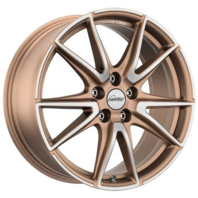 Литі диски Speedline SL6 Vettore R19 W8.5 PCD5x108 ET42 DIA76 (matt bronze machined face)