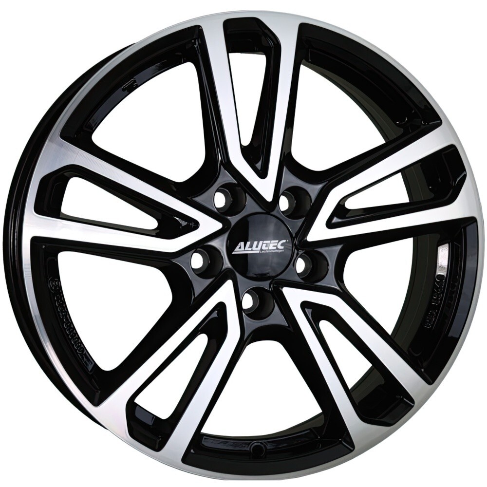 Литі диски Alutec Tormenta R18 W8 PCD5x112 ET43 DIA66.6 (black polished)-зображення-1