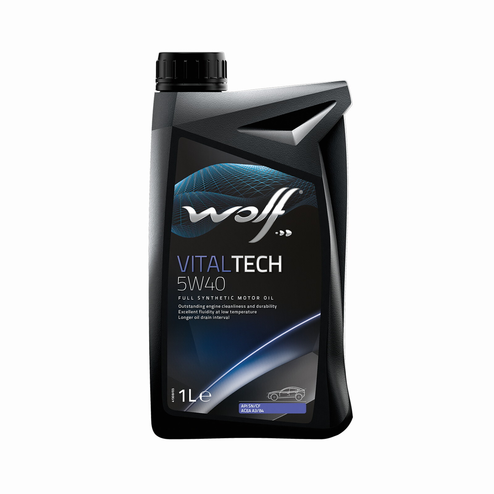 Моторна олива Wolf VitalTech 5W-40 (1л.)