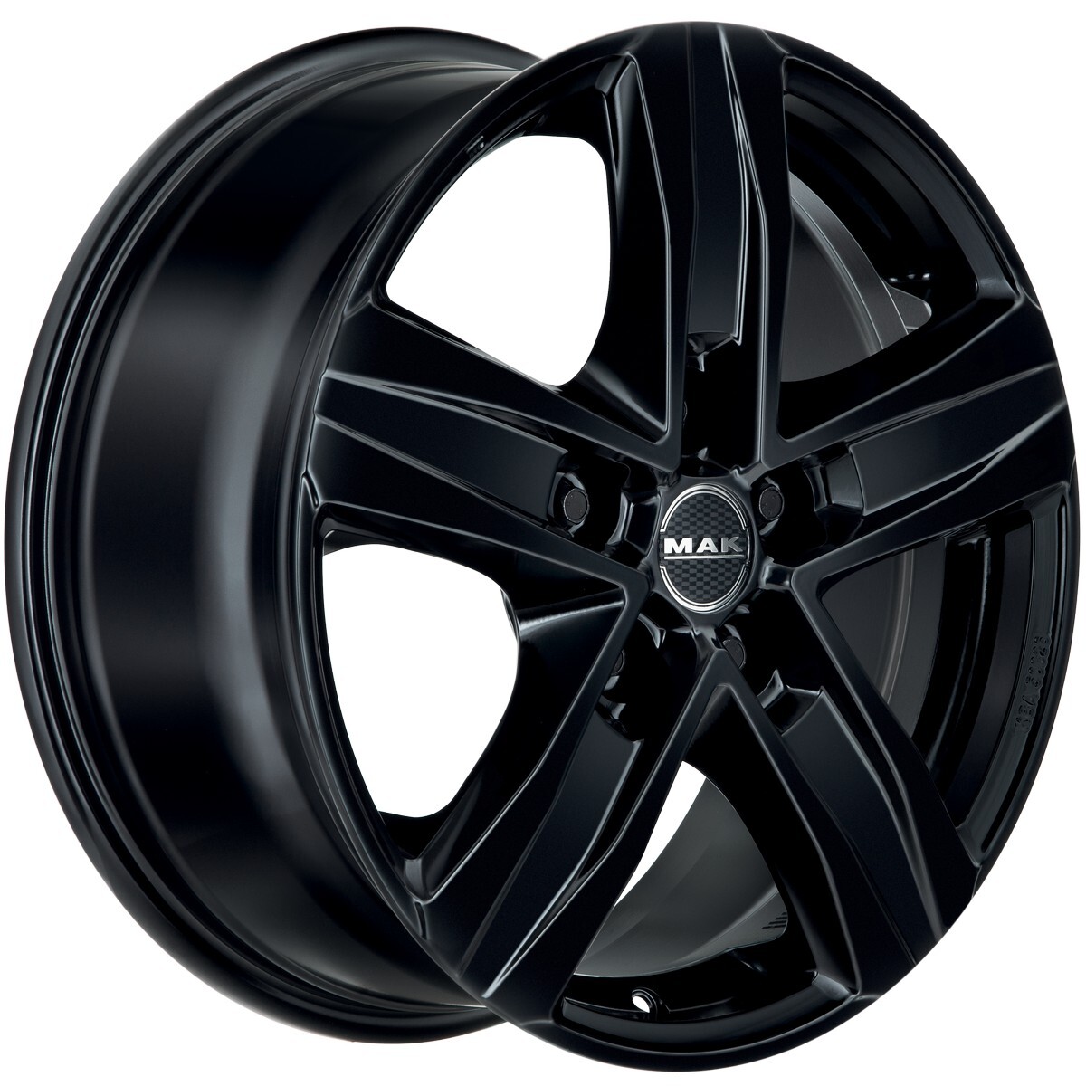 Литі диски Mak Stone 5 R16 W6.5 PCD5x160 ET60 DIA65.1 (black)-зображення-2