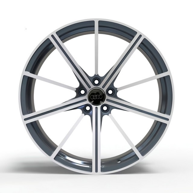 Литі диски Replica Audi (A7043) R21 W9.5 PCD5x112 ET31 DIA66.6 (satin graphite machined face)