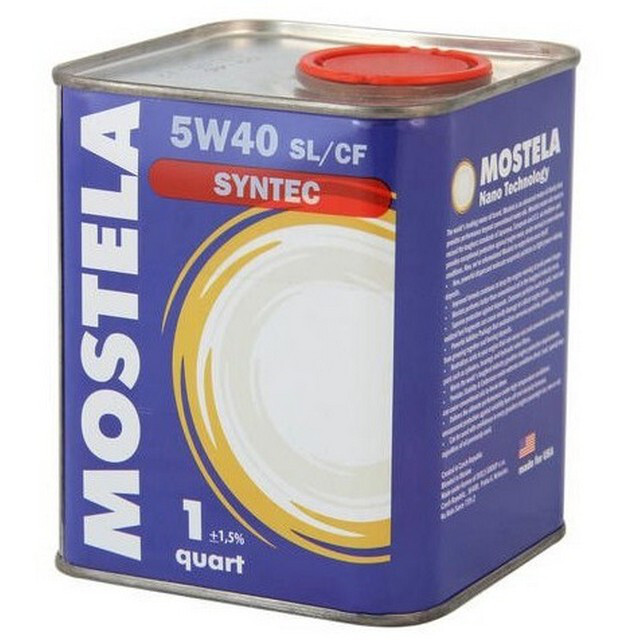 Моторне масло Mostela Syn-Tec SL/CF 10W-40 (4л.)-зображення-1