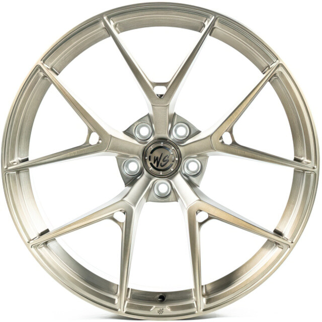 Литі диски WS Forged WS-088C R20 W9.5 PCD5x112 ET15 DIA66.6 (brushed satin bronze)-зображення-1