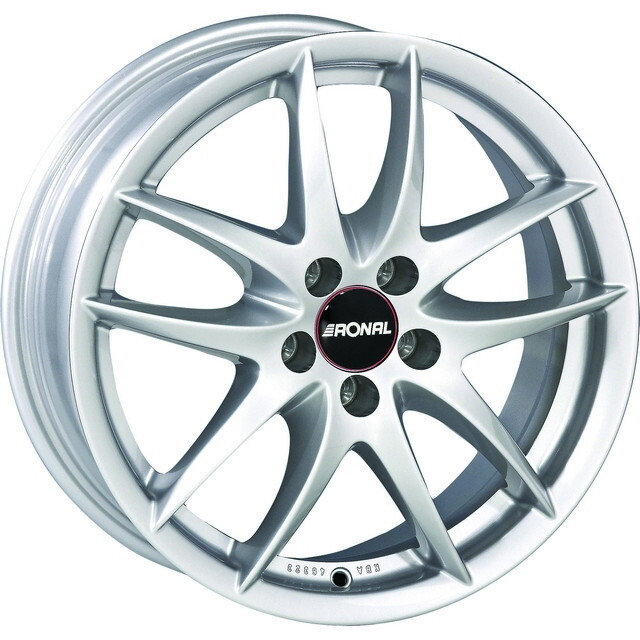 Литі диски Ronal R46 R17 W7 PCD5x100 ET38 DIA82 (silver)-зображення-1