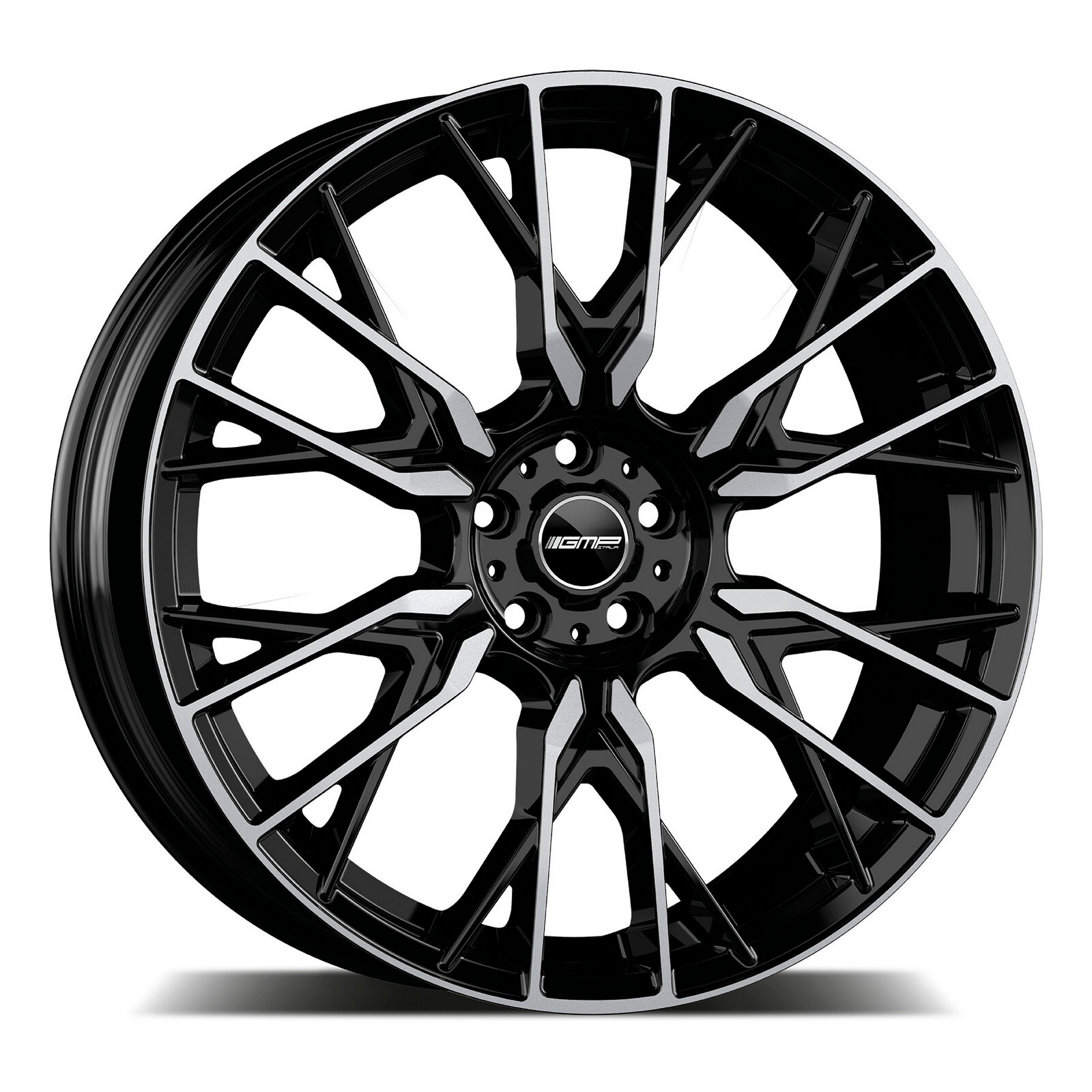 Fender black polished Литі диски GMP Italia Fender R21 W10.5 PCD5x112 ET43 DIA66.6 (black polished)
