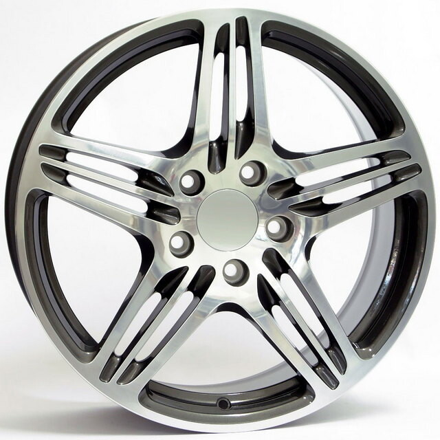 Литі диски WSP Italy Porsche (W1050) Philadelphia R20 W12 PCD5x130 ET45 DIA71.6 (anthracite polished)-зображення-1