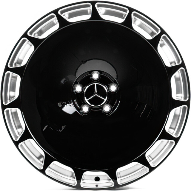 Литі диски WS Forged WS-MR037C R21 W9.5 PCD5x112 ET33 DIA66.45 (gloss black milling)-зображення-1