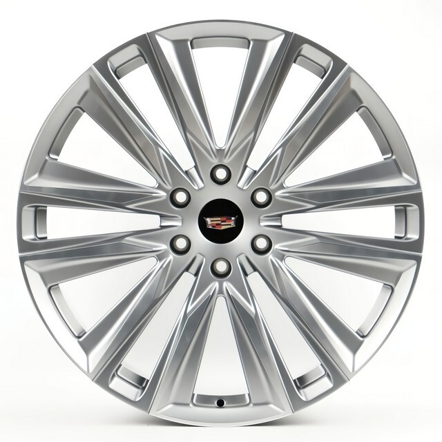 Литі диски Replica Cadillac (CA211095) R20 W9 PCD6x139.7 ET24 DIA78.1 (matt graphite machined face)-зображення-1