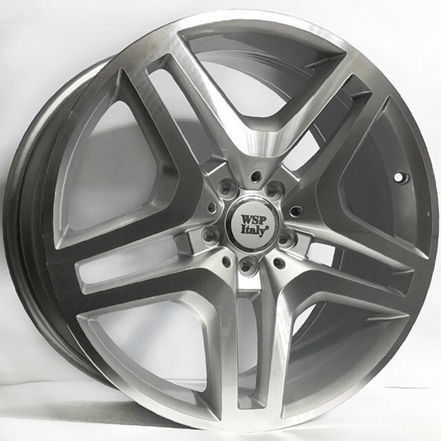 Литі диски WSP Italy Mercedes (W774) Ischia R20 W8.5 PCD5x112 ET29 DIA66.6 (silver polished)