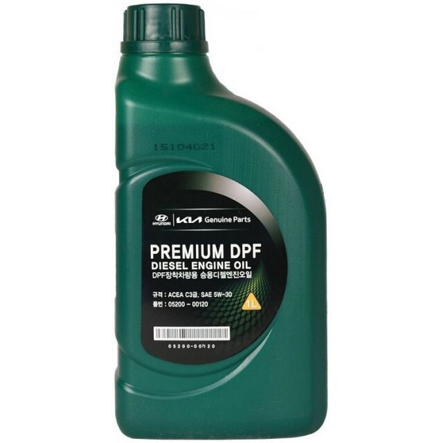 Моторне масло Mobis Hyundai/KIA Premium DPF Diesel 5W-30 (1л.)