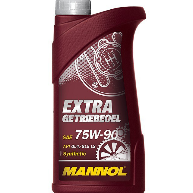 Трансмісійне масло Mannol Extra Getriebeoel GL-4/GL-5 LS SAE 75W-90 (1л.) Трансмісійне масло Mannol Extra Getriebeoel GL-4/GL-5 LS SAE 75W-90 (1л.)