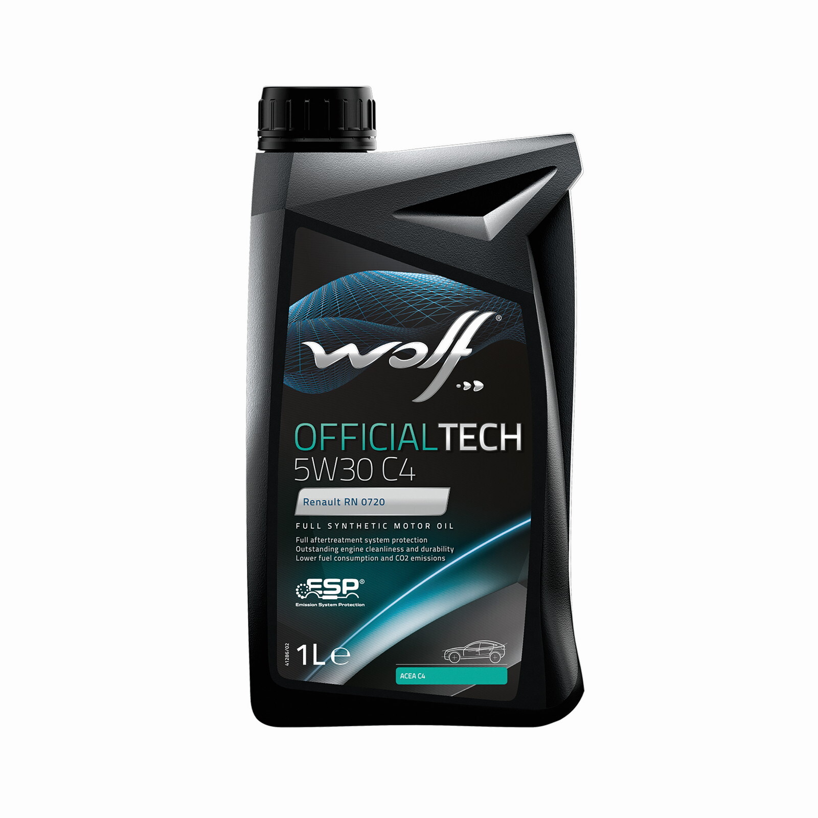 Моторна олива Wolf Officialtech C4 5W-30 (1л.)