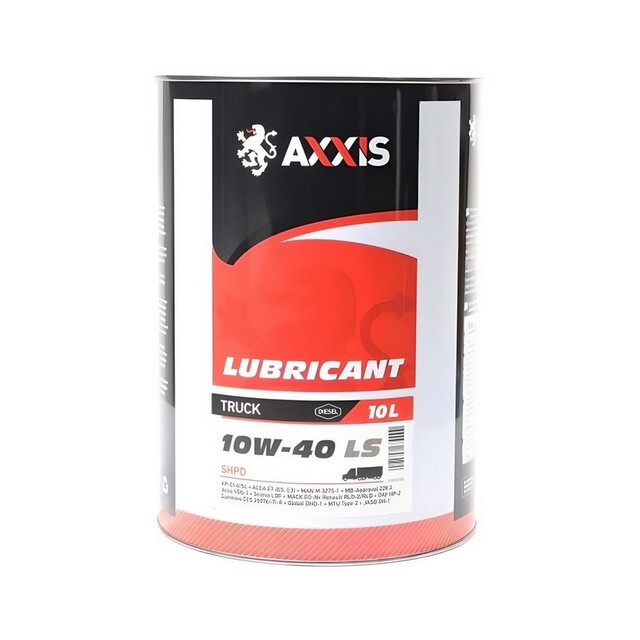 Моторна олива AXXIS TRUCK 10W-40 LS SHPD (Каністра 10л.)-зображення-1