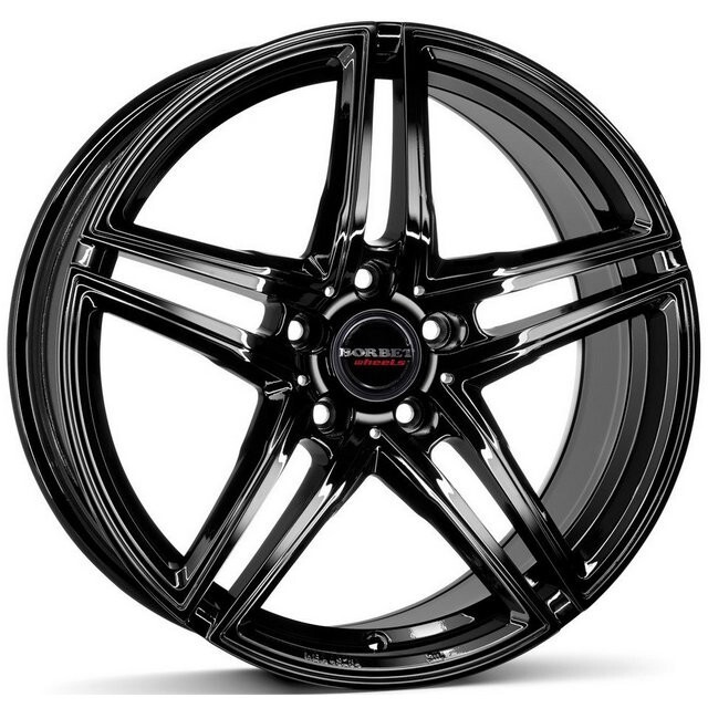 Литі диски Borbet XRT R18 W8 PCD5x112 ET35 DIA72.6 (gloss black)