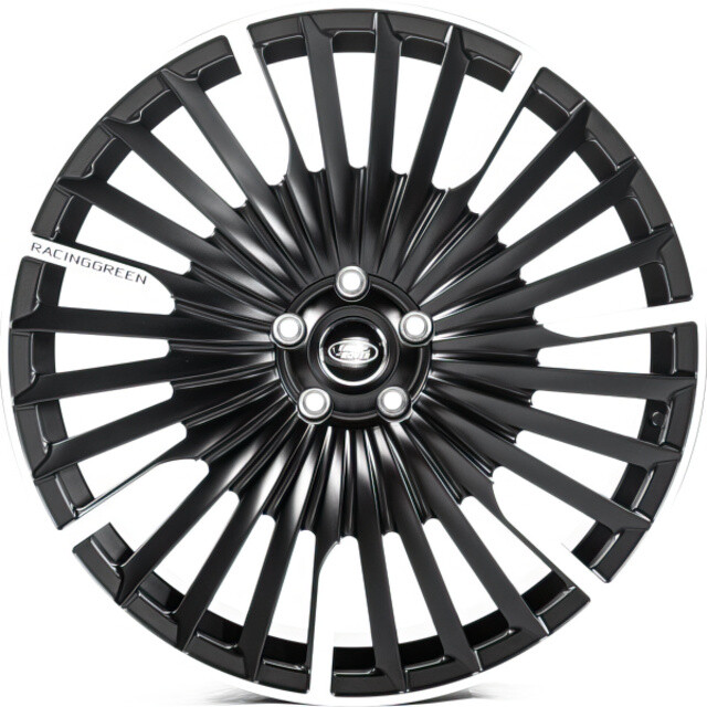 Литі диски Replica Forged Land Rover (LR10) R23 W9.5 PCD5x120 ET42.5 DIA72.5 (satin black machined face)