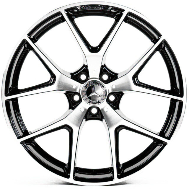 Литі диски Replica Mercedes (MR08) R20 W8.5 PCD5x112 ET40 DIA66.6 (MB) Литі диски Replica Mercedes (MR08) R20 W8.5 PCD5x112 ET40 DIA66.6 (MB)