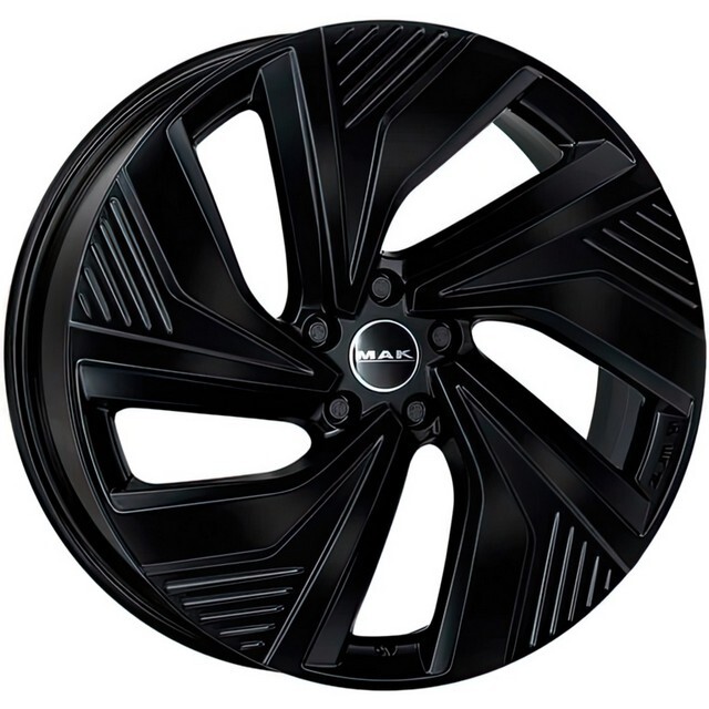 Литі диски Mak Electra R19 W7.5 PCD5x114.3 ET49.5 DIA67.1 (gloss black)-зображення-1