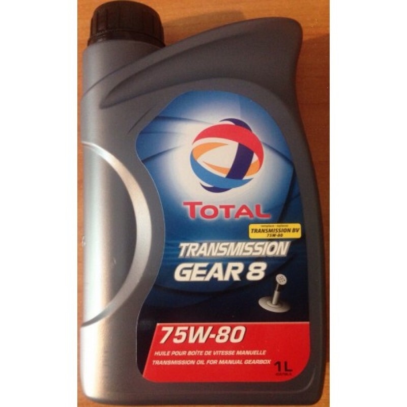 Трансмісійне масло Total Transmission Gear 8 GL-4+ 75W-80 (2л.)-зображення-1