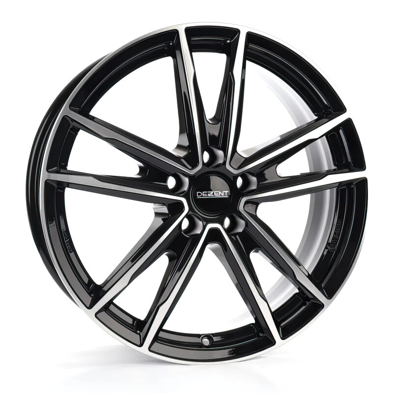 Литі диски Dezent KF R19 W7.5 PCD5x108 ET47 DIA65.1 (black polished)