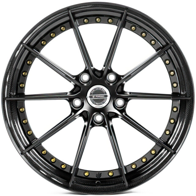 Литі диски WS Forged WS-007C R20 W10.5 PCD5x132 ET15 DIA66.6 (satin black lip carbon)