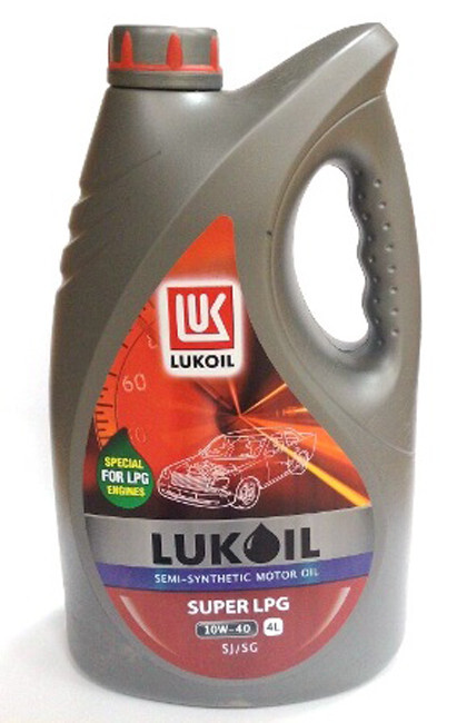 Моторне масло LukOil Super LPG 10W-40 SJ/SG 4л