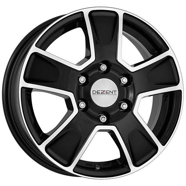 Литые диски Dezent Van R16 W7 PCD6x114.3 ET28 DIA66.1 (black)