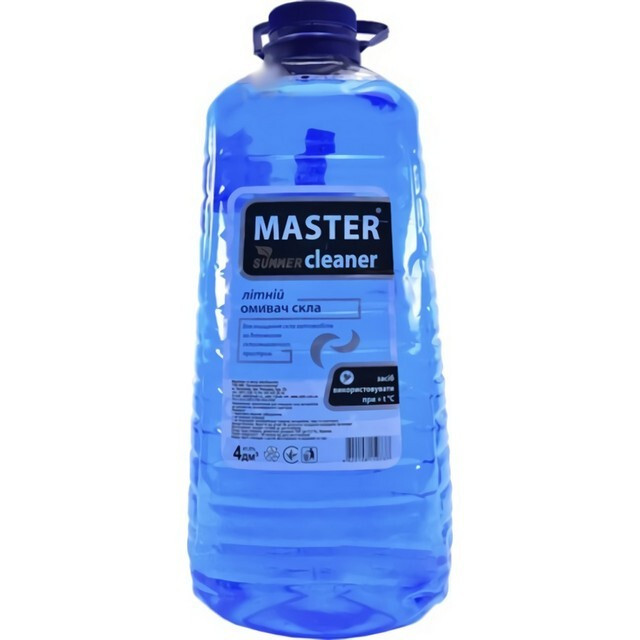 Омивач скла літній Мaster cleaner Морський бриз (4л.)