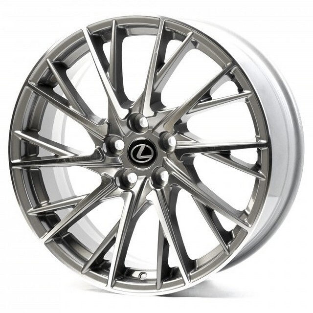 Литі диски Replica Lexus (LX1151) R19 W7.5 PCD5x114.3 ET35 DIA60.1 (gun metal machined face)-зображення-4