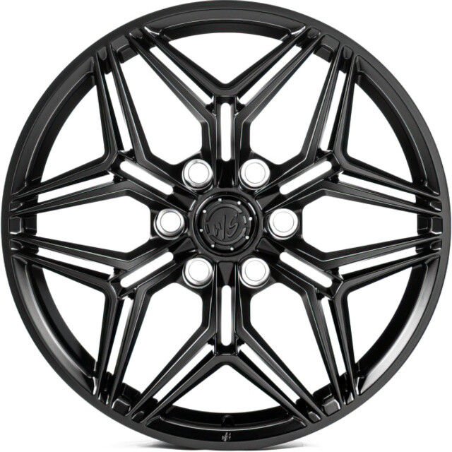 Литі диски WS Forged WS-121C R21 W9.5 PCD5x130 ET63 DIA66.5 (satin black)-зображення-1