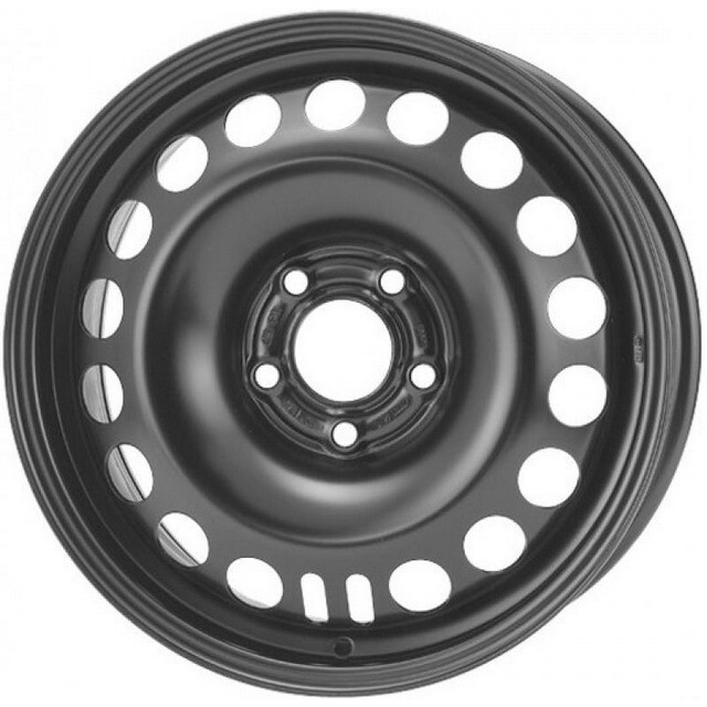 Сталеві диски Steel ТЗСК R15 W6 PCD5x108 ET52.5 DIA63.4 (black)-зображення-1