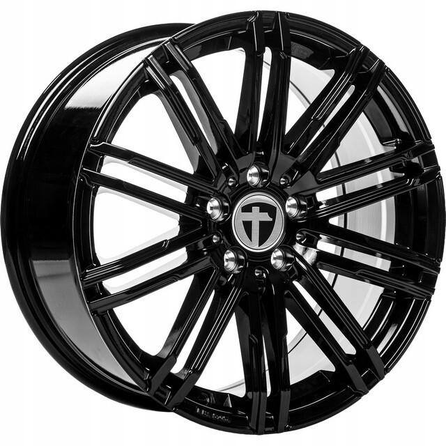 Литі диски Tomason TN18 R20 W9 PCD5x112 ET25 DIA66.6 (gloss black)-зображення-1