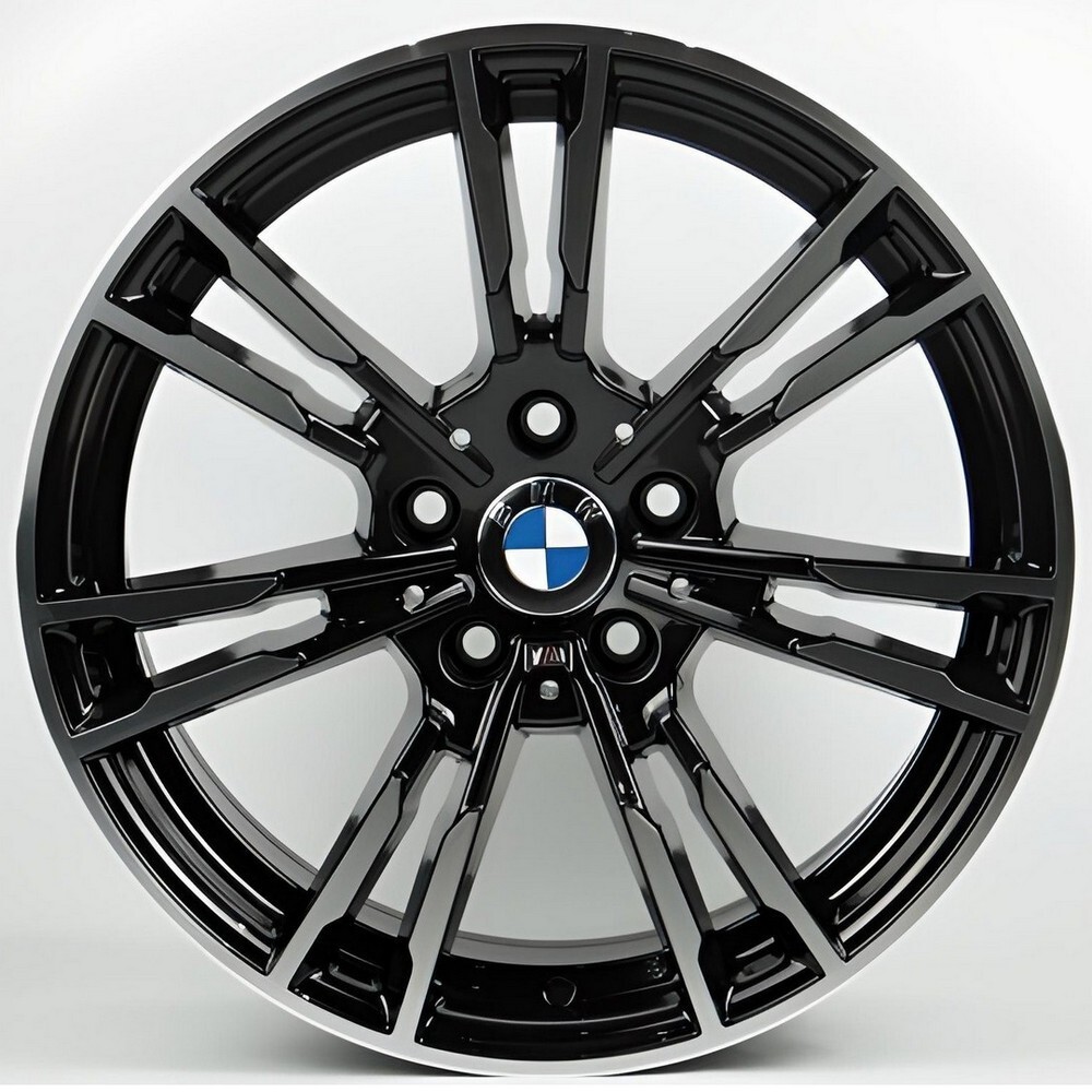 Литі диски Replica BMW (B1356) R19 W8.5 PCD5x120 ET30 DIA72.6 (black machined face)-зображення-1