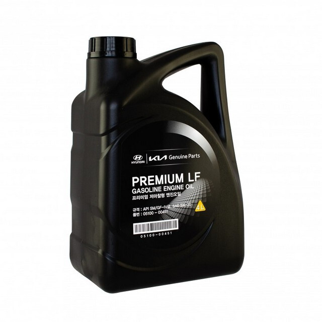 Моторна олива MOBIS Hyundai KIA Premium Gasoline 5W-20 (4л.)