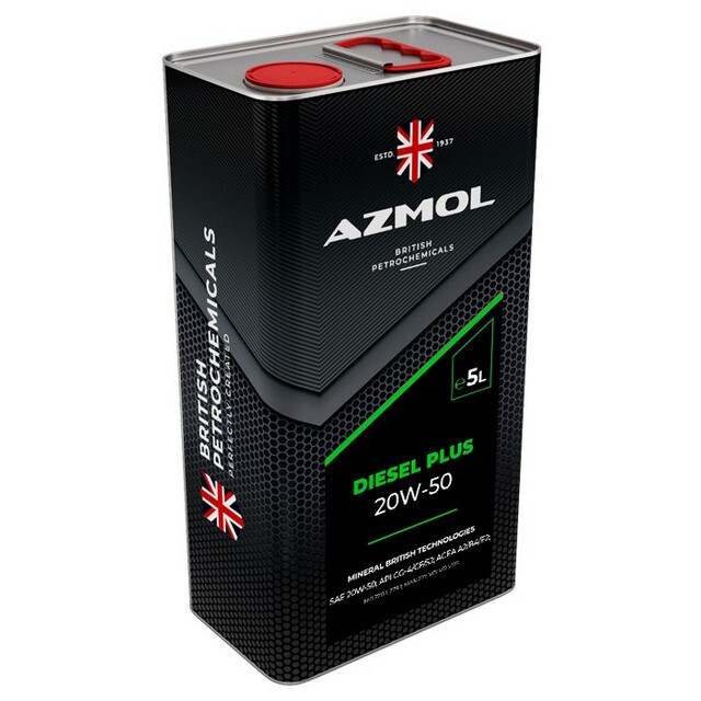 Моторна олива  AZMOL Diesel Plus 20W-50 (5л.)