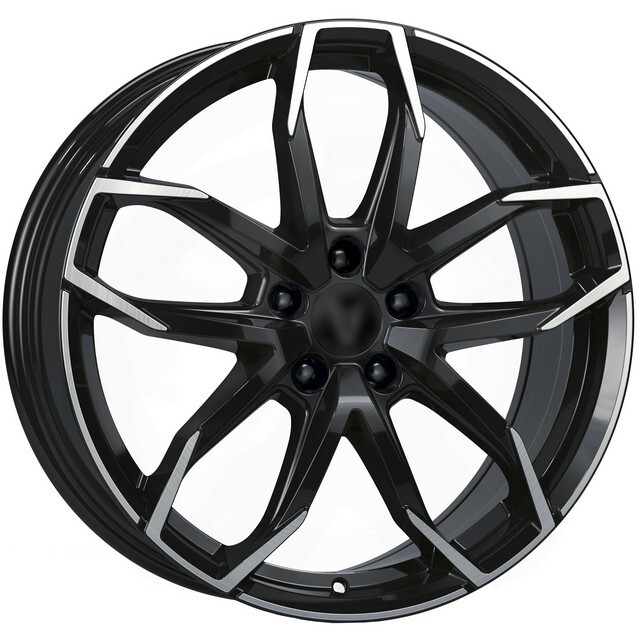 Литі диски Rial Lucca R17 W7.5 PCD5x114.3 ET37 DIA70.1 (diamond black)-зображення-1