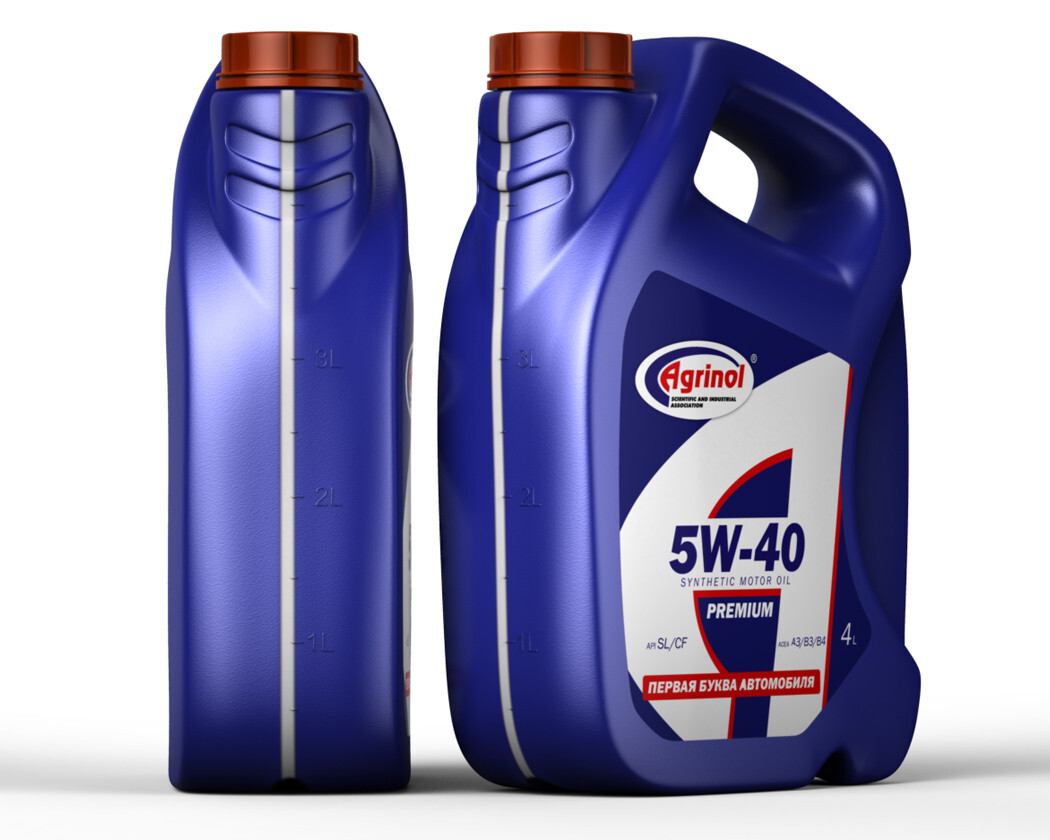 Моторне масло Agrinol Premium SN/CF 5W-40 (4л.)