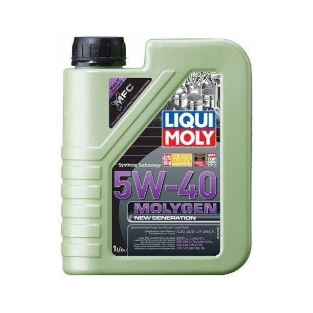 Олива моторна Liqui Moly Molygen New Generation 5W-40 (Каністра 1л.)-зображення-1