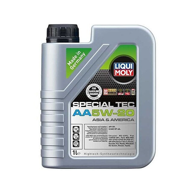 Олива моторна Liqui Moly Special TEC AA 5W-20 (Каністра 1л.)-зображення-1