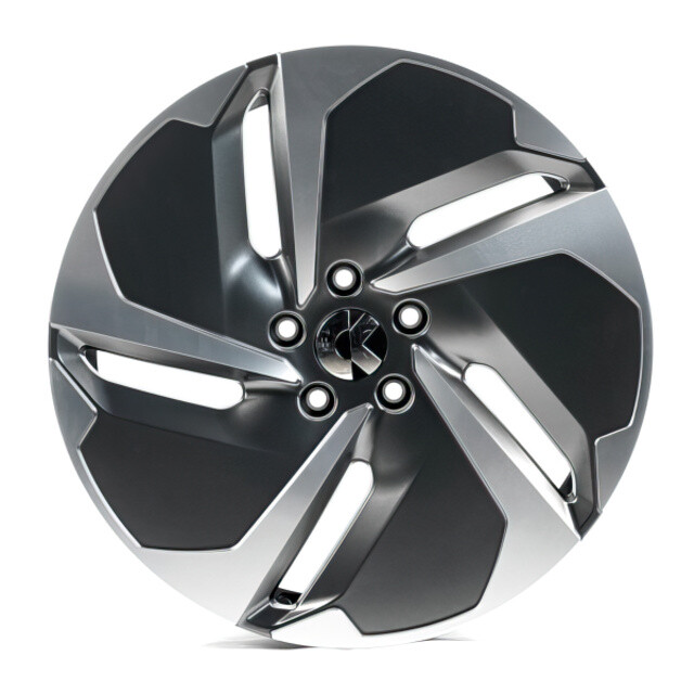 Литі диски Replica Nio (NIO113) R20 W8.5 PCD5x120 ET43 DIA62.5 (matt gun metal machined)-зображення-1