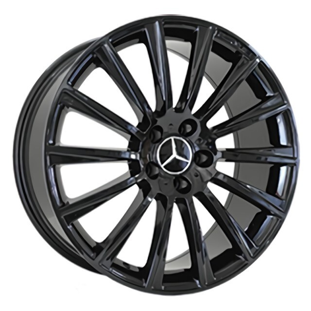 Литі диски Replica Mercedes (MR866) R20 W9.5 PCD5x112 ET38 DIA66.6 (BKF)-зображення-12