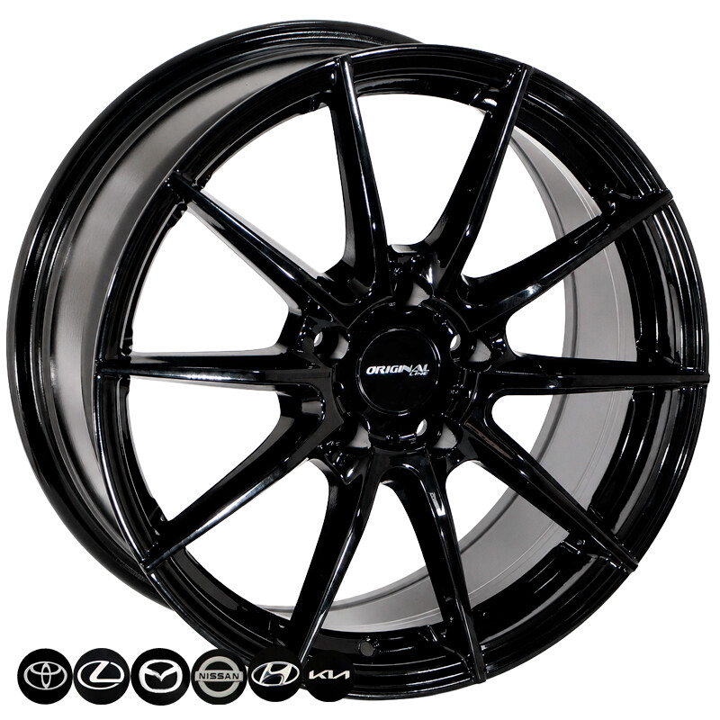 Литі диски ZW YA1137 R17 W7.5 PCD5x114.3 ET40 DIA67.1 (BLK)