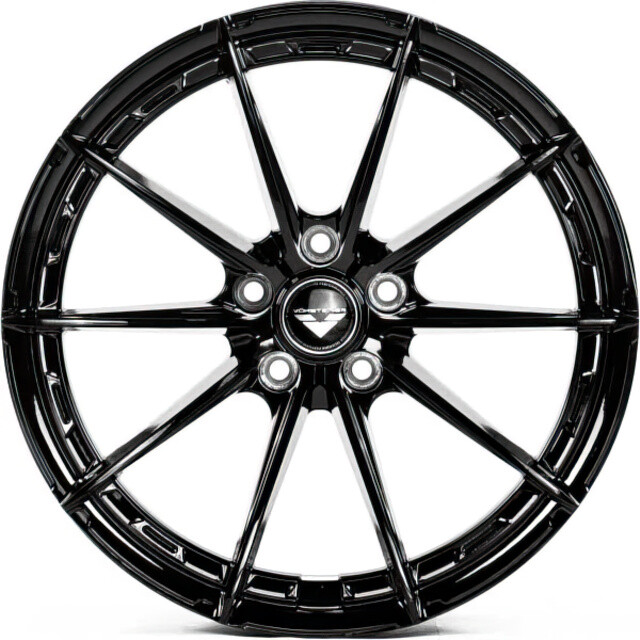 Ковані диски Flow Forming FF006 R18 W8 PCD5x108 ET40 DIA73.1 (black)-зображення-1