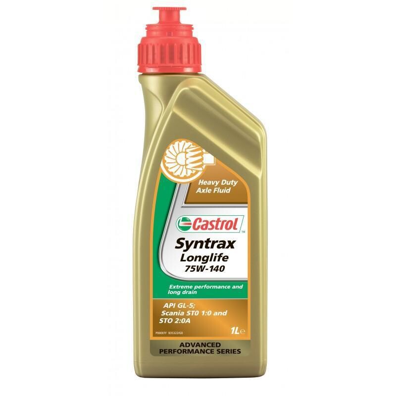 Трансмісійне масло Castrol Syntrax Longlife 75W-140 (1л.)