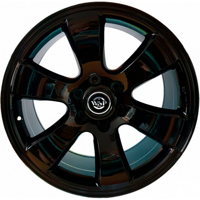 Литі диски WSP Italy Toyota (W1707) Yokohama Prado R20 W9.5 PCD6x139.7 ET30 DIA106.1 (gloss black)