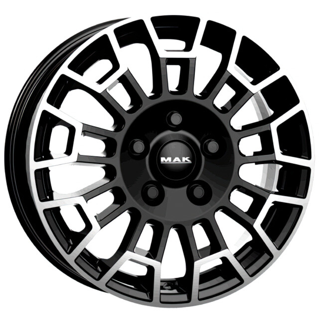 Литі диски Mak Nomad R18 W7.5 PCD5x130 ET58 DIA78.1 (black polished)-зображення-1